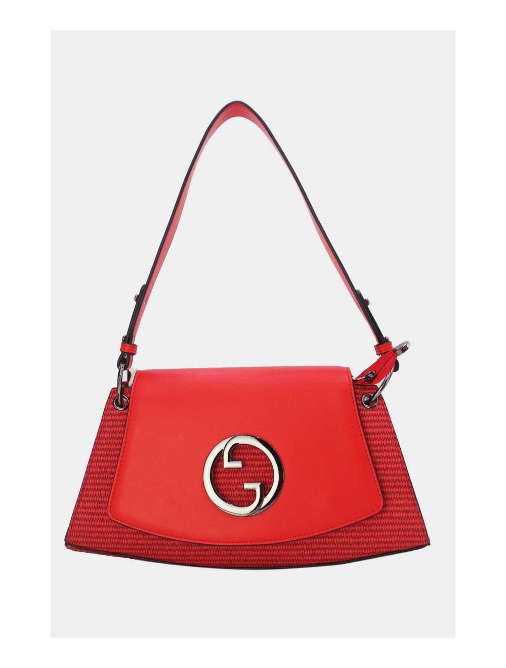 tom&eva Sac Porté Épaule Femme En Paille 24B-6009-Rouge