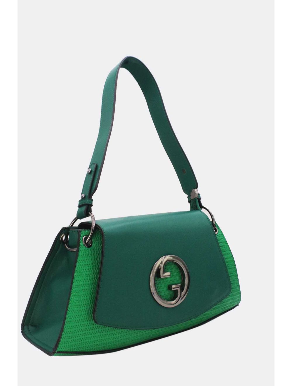 Tom&eva Sac Porté Épaule Femme En Paille 24B-6009-Vert