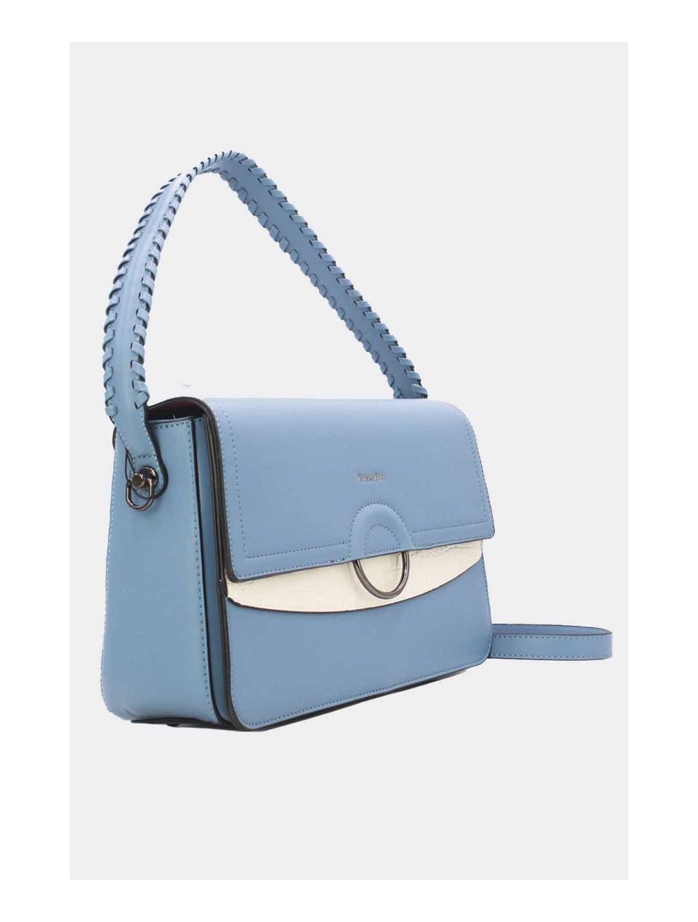 Tom&eva Sac Porté Épaule Femme Patchwork 24B-6031-Bleu