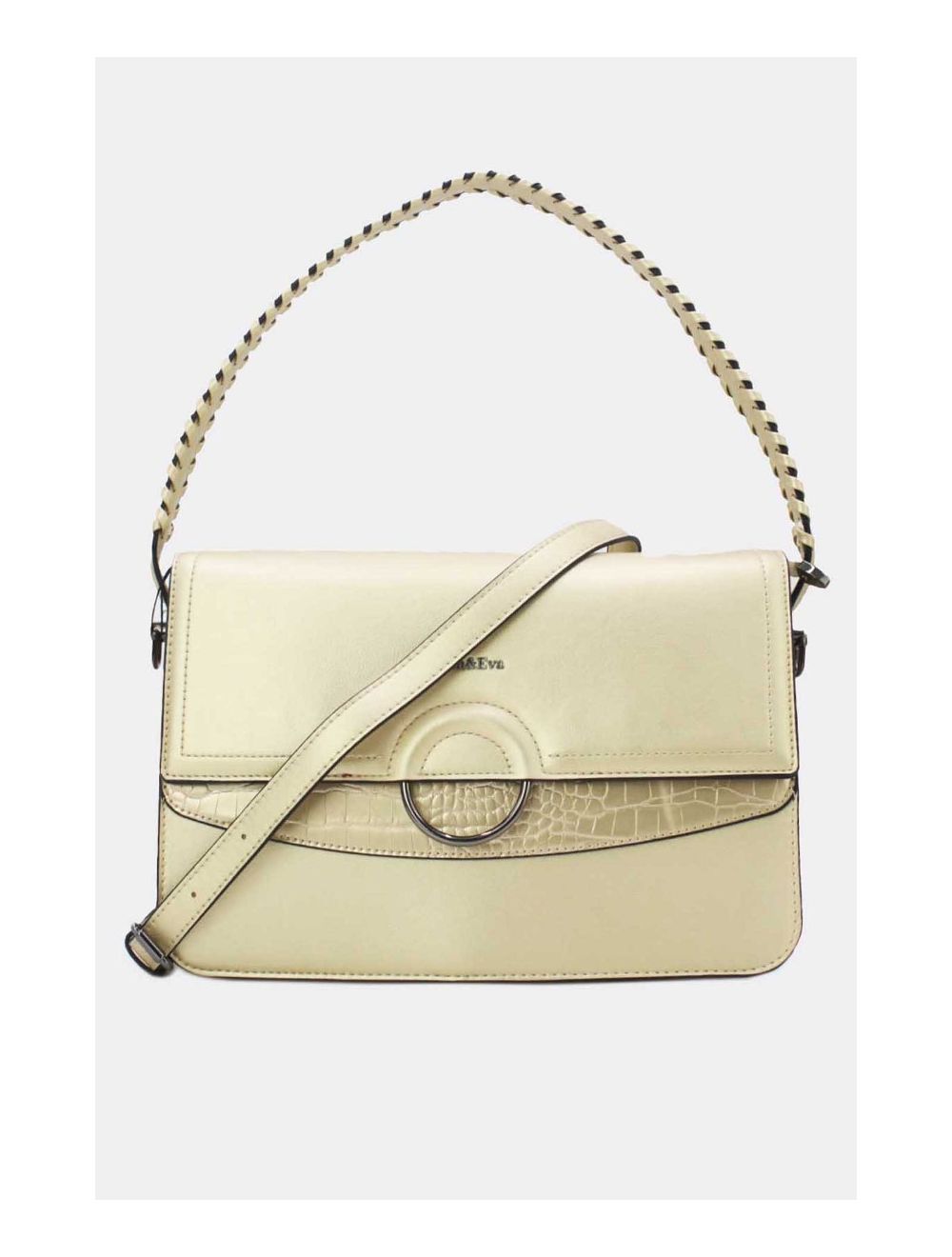 Tom&eva Sac Porté Épaule Femme Patchwork 24B-6031-Doré