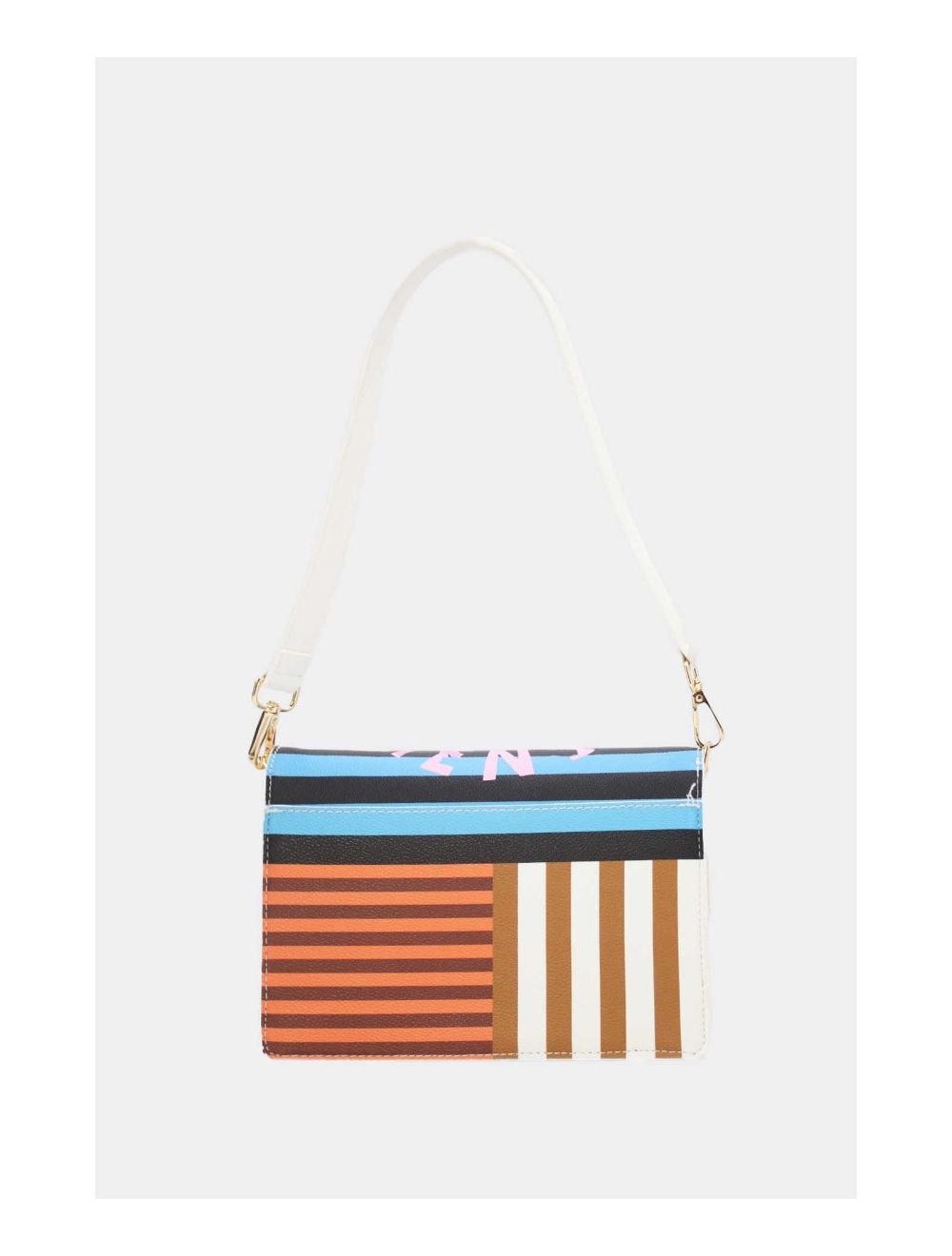 Tom&eva Sac Porté Épaule Multipoches 24P-6083-Blanc