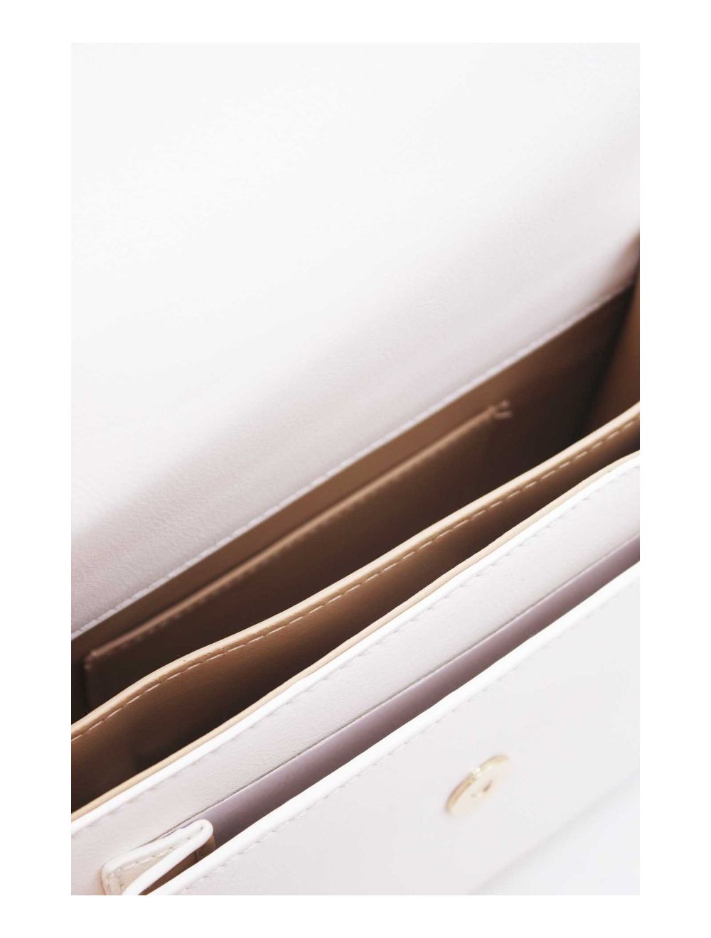 tom&eva Sac Porté Épaule Multipoches 24P-6083-Blanc