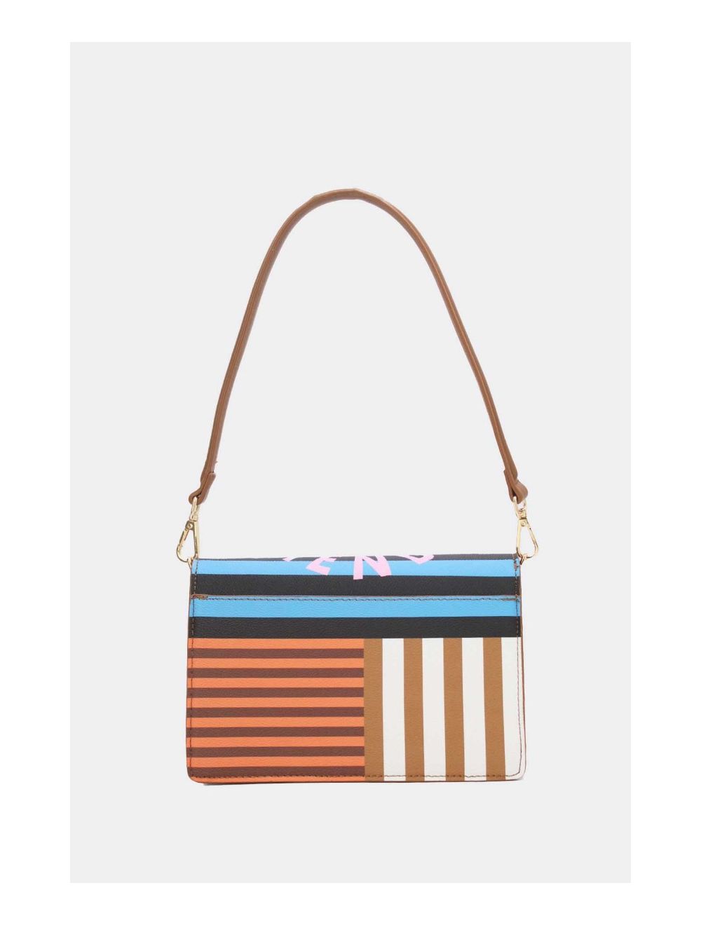 Tom&eva Sac Porté Épaule Multipoches 24P-6083-Marron