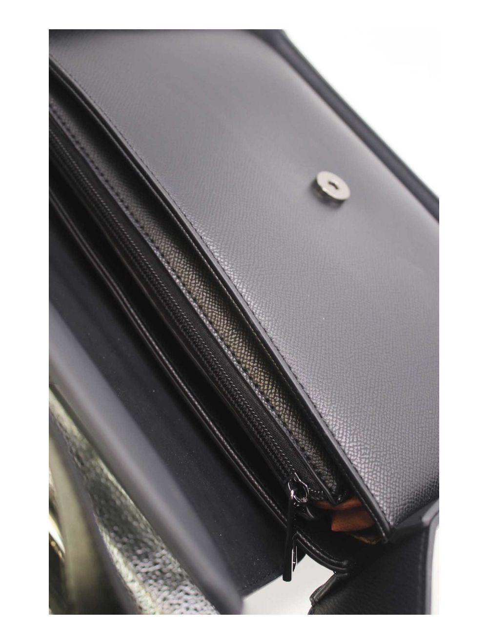 tom&eva Sac Porté Épaule Style Vintage 24B-5958-Noir