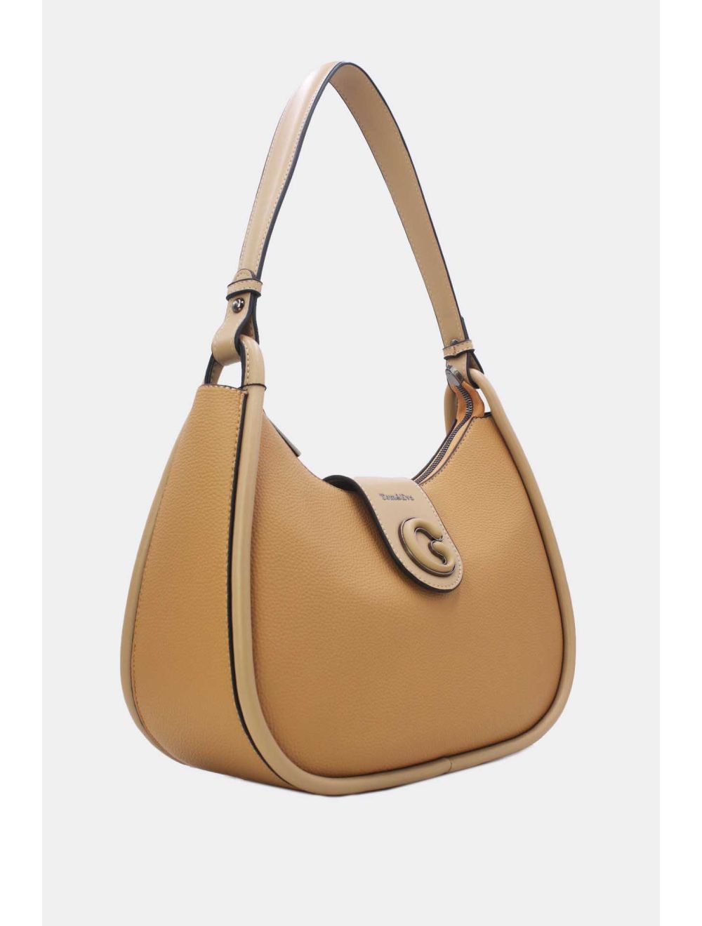 Tom&eva Sac Porté Épaule Vintage 24B-6055-Apricot/Khaki