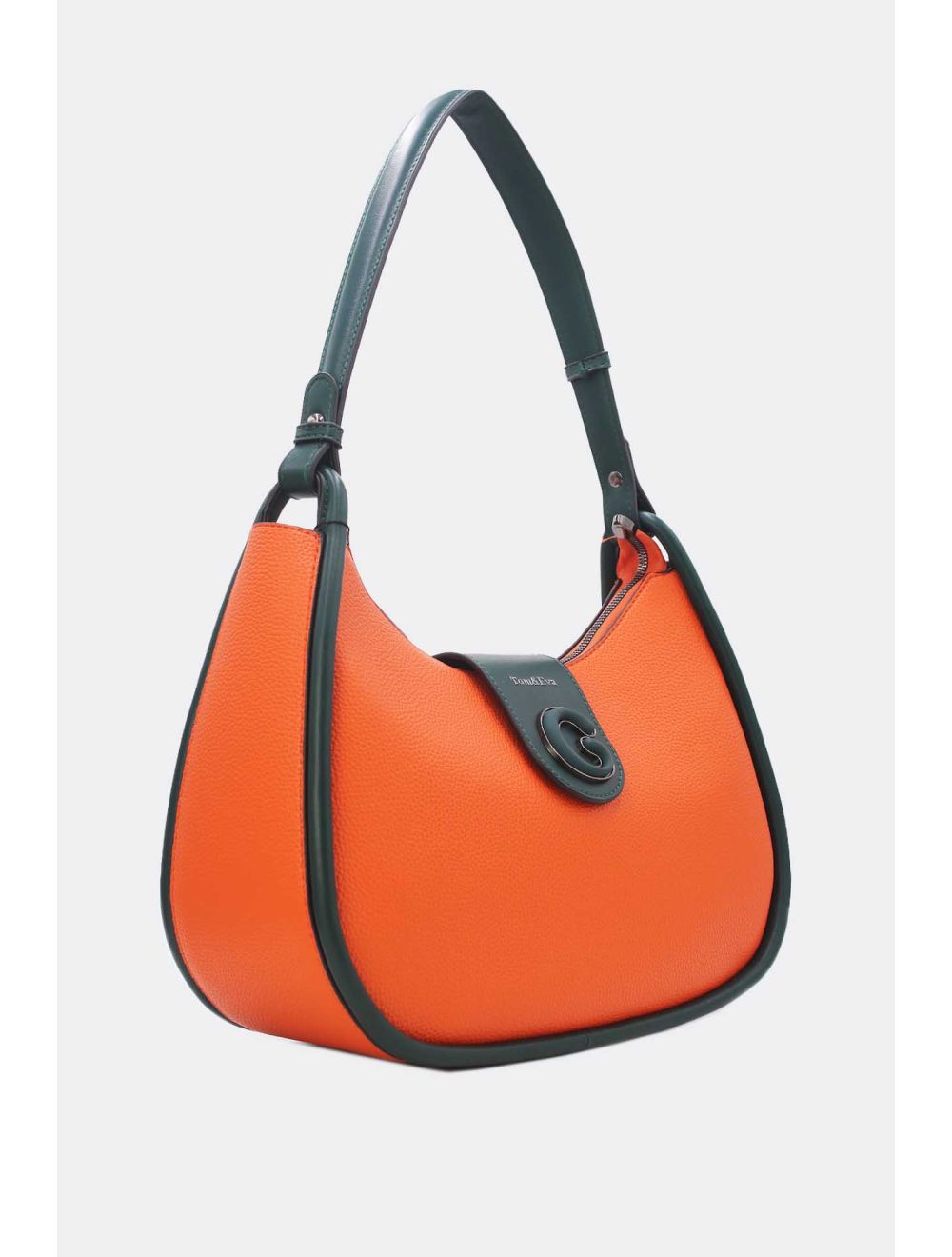 Tom&eva Sac Porté Épaule Vintage 24B-6055-Orange/Green