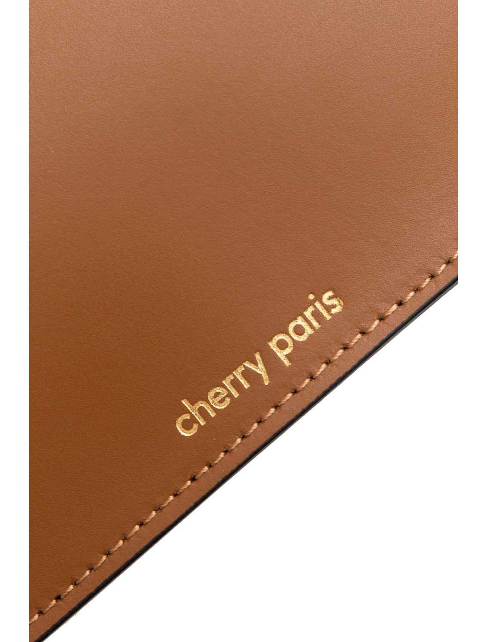 tom&eva Sac Porté Main en Croûte de Cuir Vachette Lisse 4154 CHRISTINA-Camel