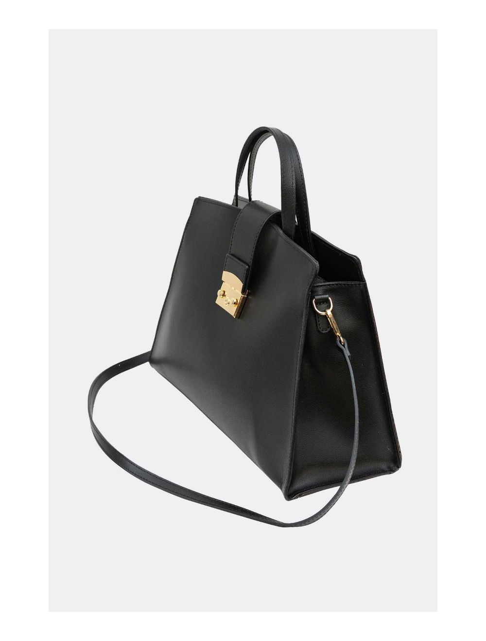 Tom&eva Sac Porté Main En Cuir De Vachette YARA 4097-Noir