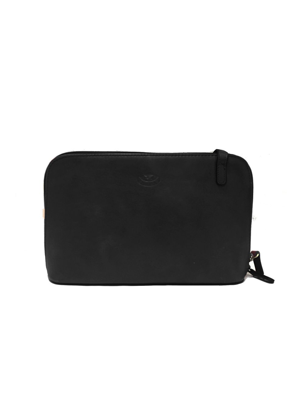 tom&eva Sac Porté travers en cuir vachette collet RI865056-Noir