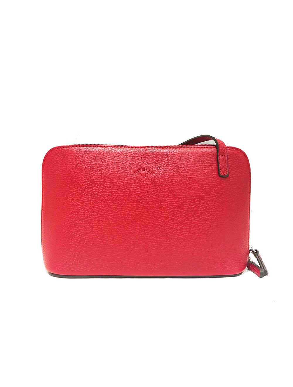 tom&eva Sac Porté travers en cuir vachette grainé RI5156-Corail