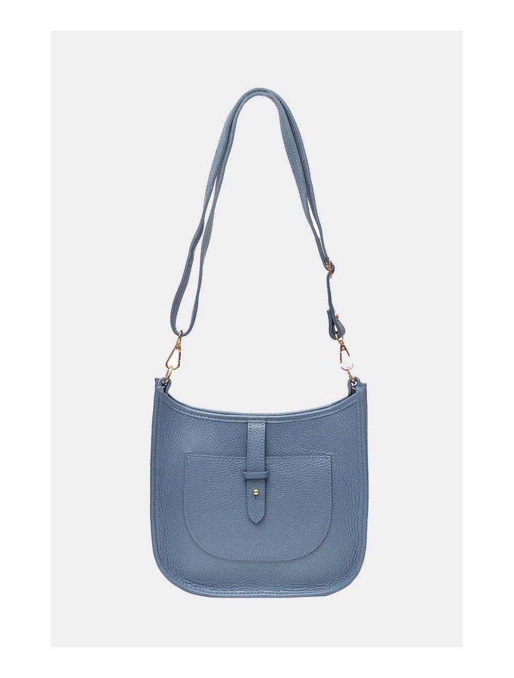 Tom&eva Sac Porté Travers En Cuir Vachette Grainée SIENNA 4057-JEAN