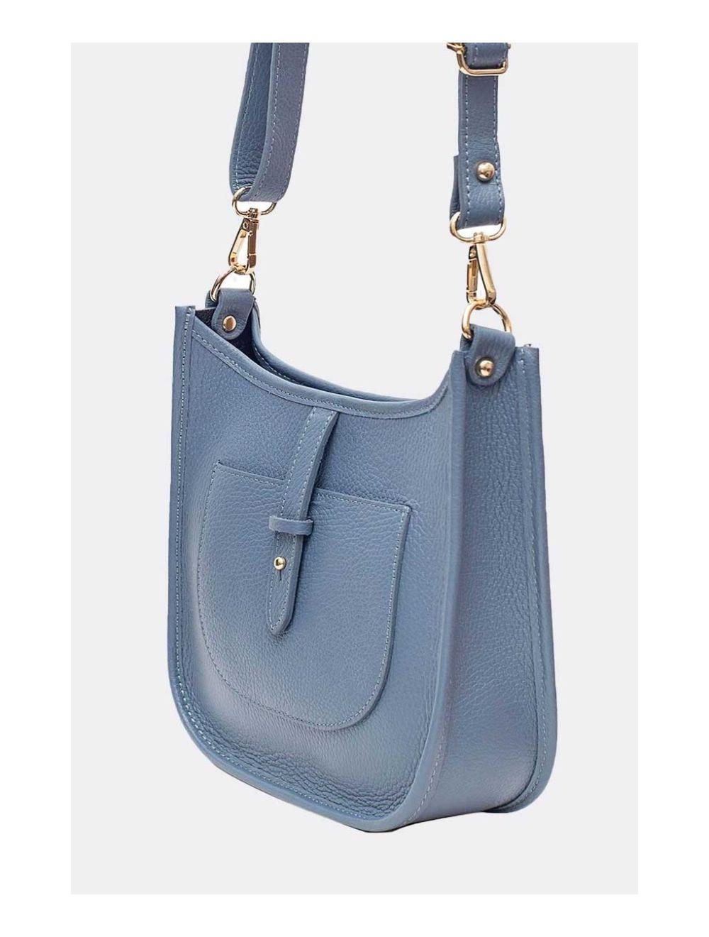 Tom&eva Sac Porté Travers En Cuir Vachette Grainée SIENNA 4057-JEAN