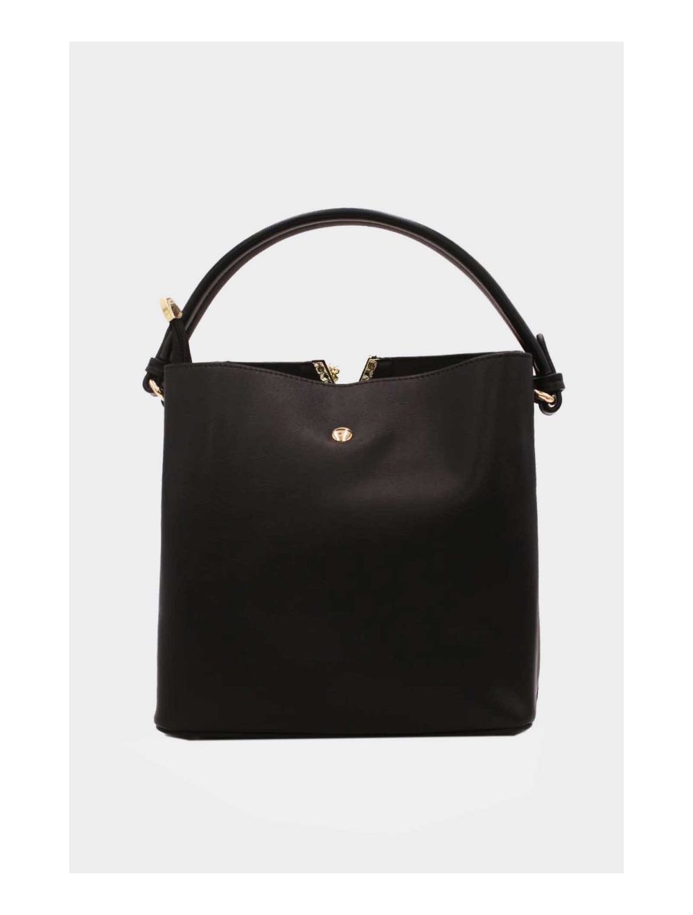 Tom&eva Sac Seau Forme En V Avec Petite Abeille 5699-Noir