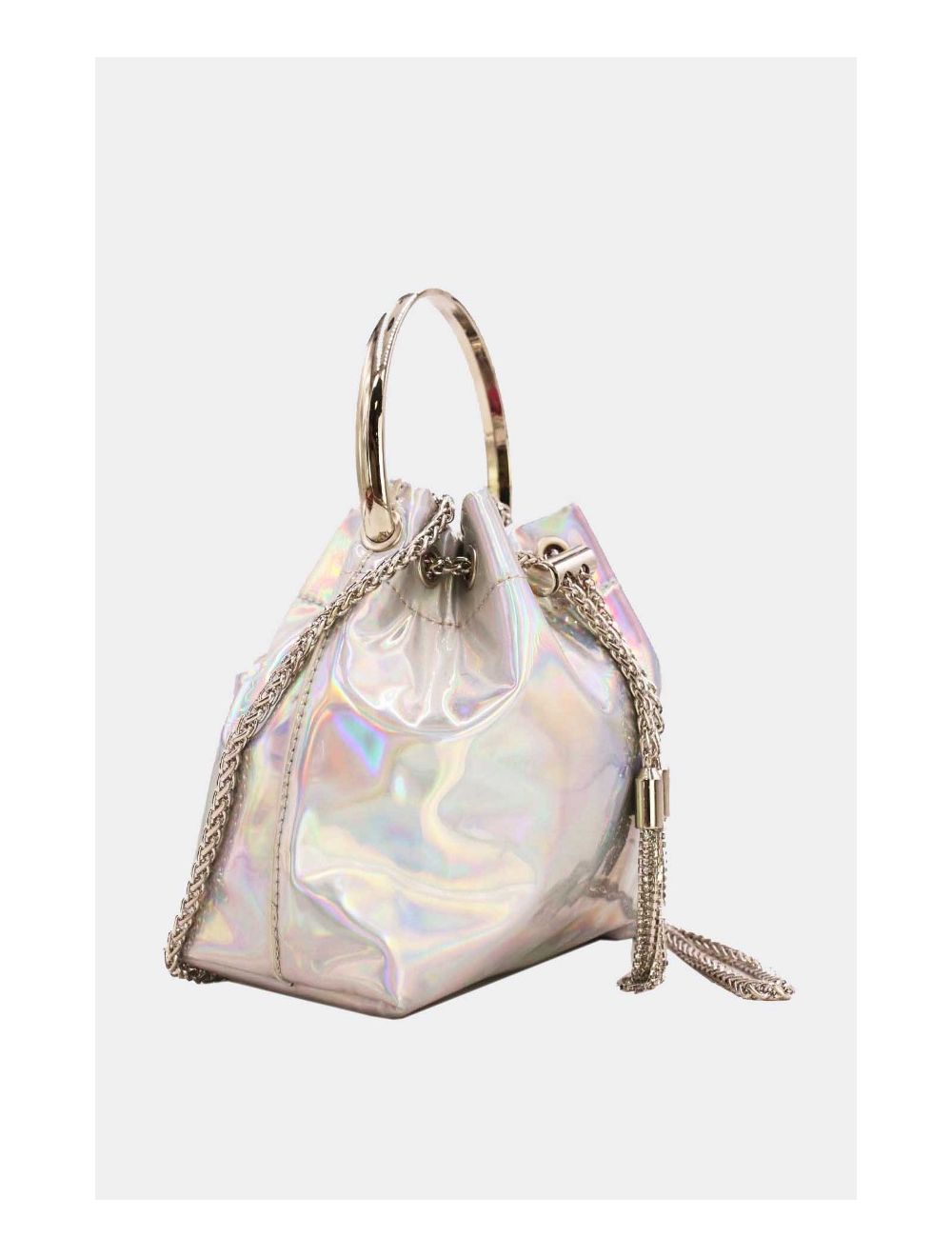 Tom&eva Sac Seau Métallique Cuir PU 22P-5680-Argent