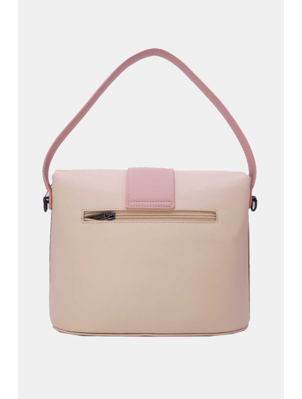 Tom&eva Sac Seau Porté Épaule Vintage 24B-6120-Beige/Pink