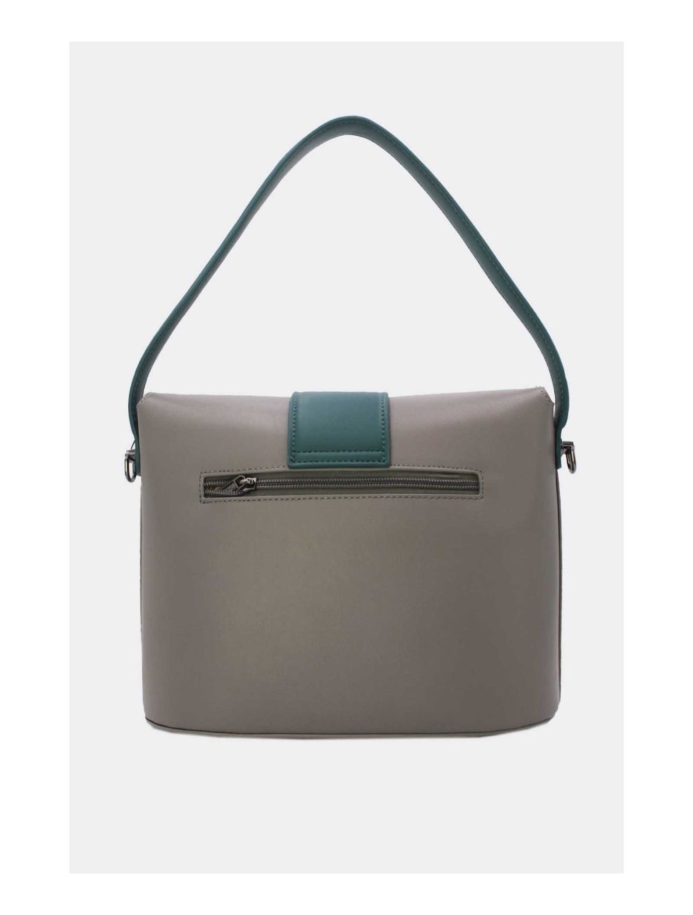 Tom&eva Sac Seau Porté Épaule Vintage 24B-6120-Grey/Blue
