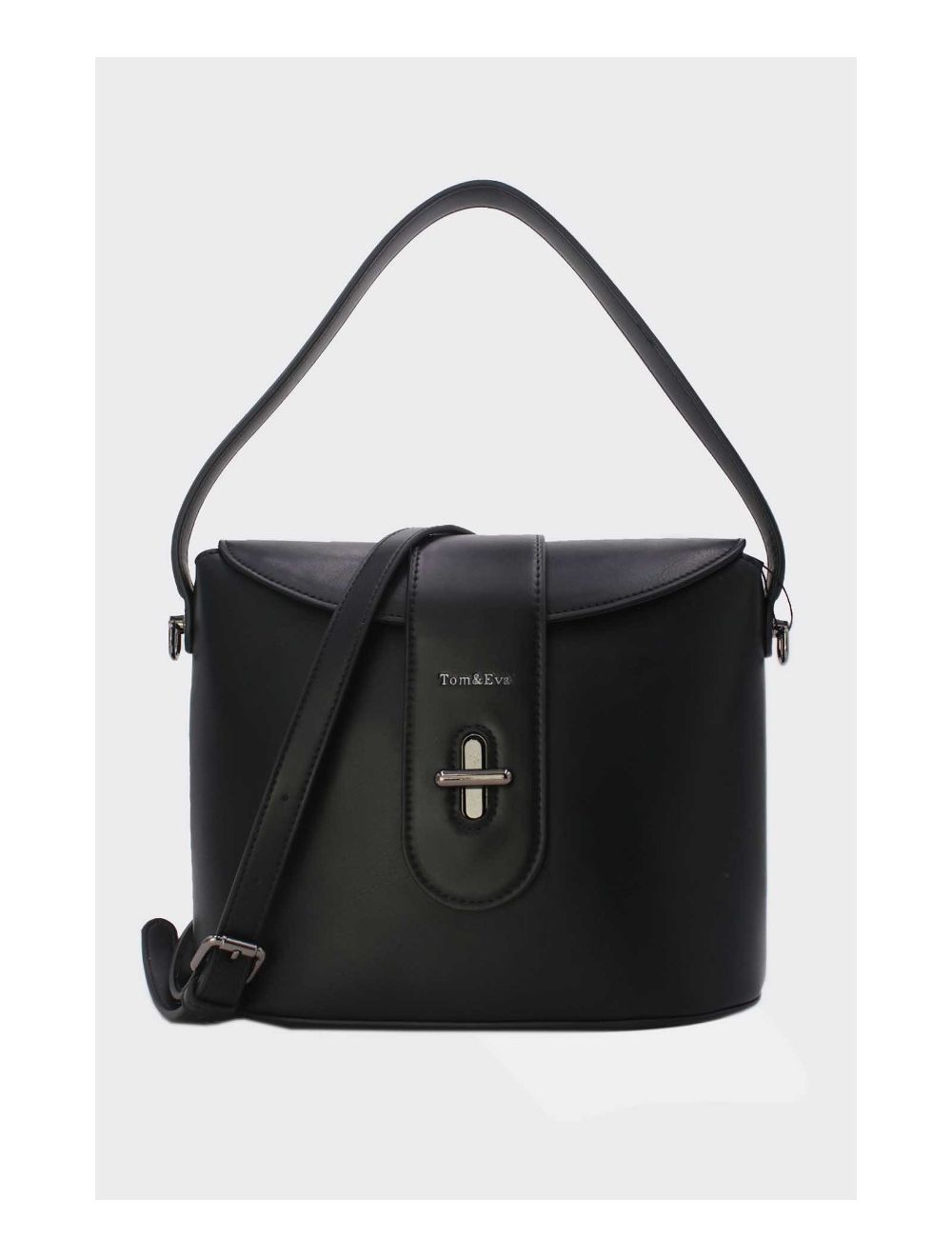 Tom&eva Sac Seau Porté Épaule Vintage 24B-6120-Noir