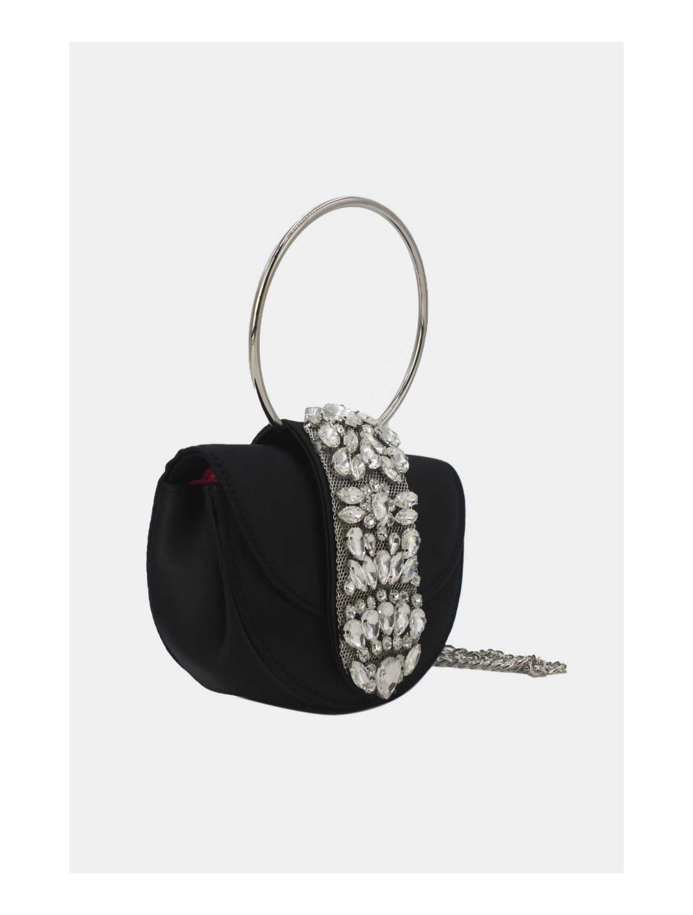 Tom&eva Sac Soirée à Languette Diamants 24P-5929-Noir