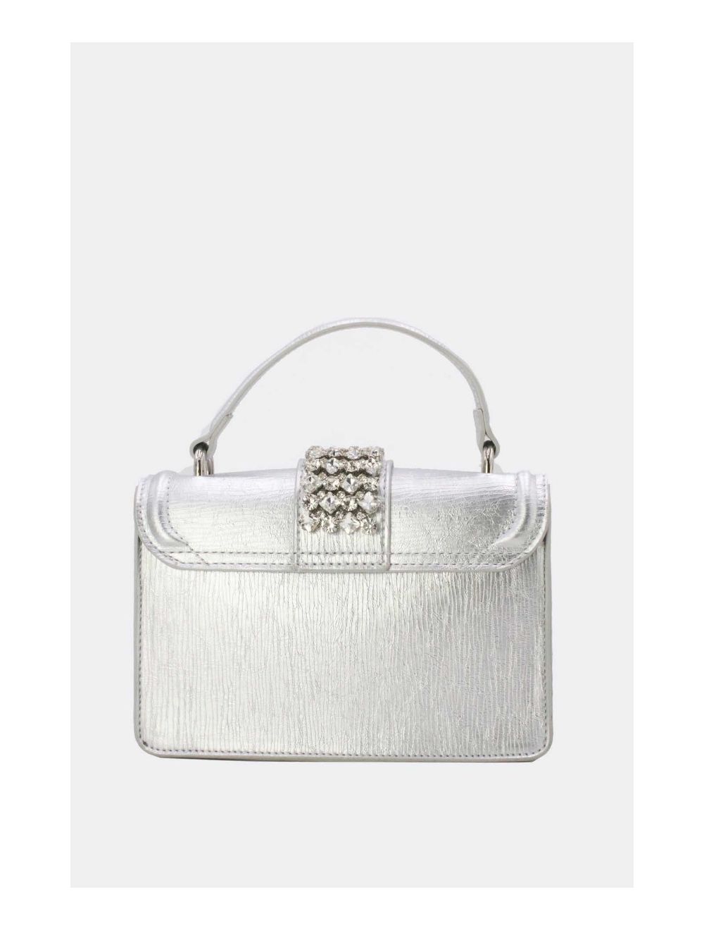 Tom&eva Sac Soirée Et Mariage Orné Diamants 24P-5871-Argenté