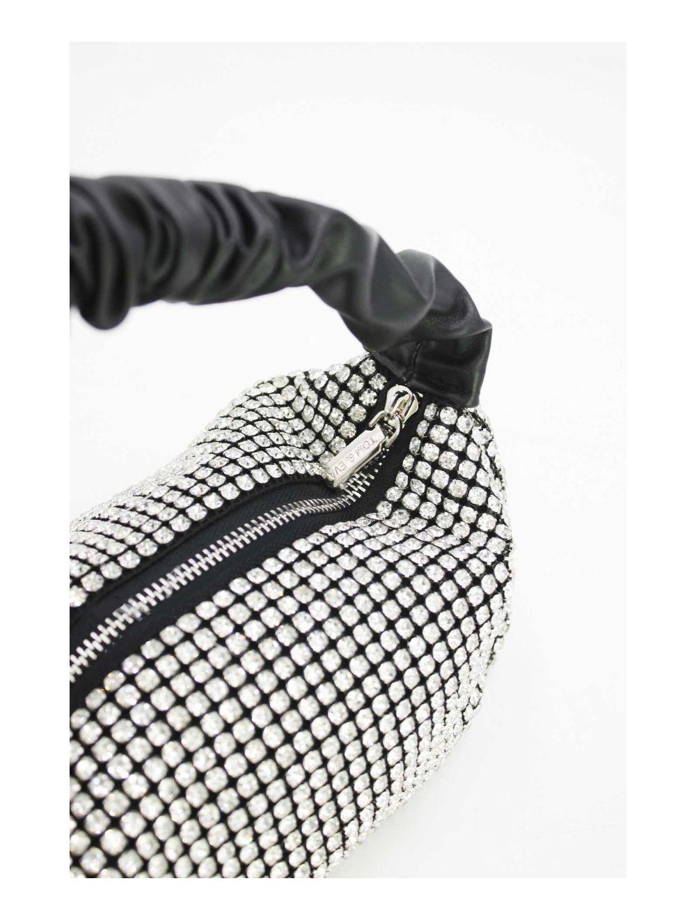 Tom&eva Sac Soirée Ou Mariage Avec Strass-22P-5388-Black/White