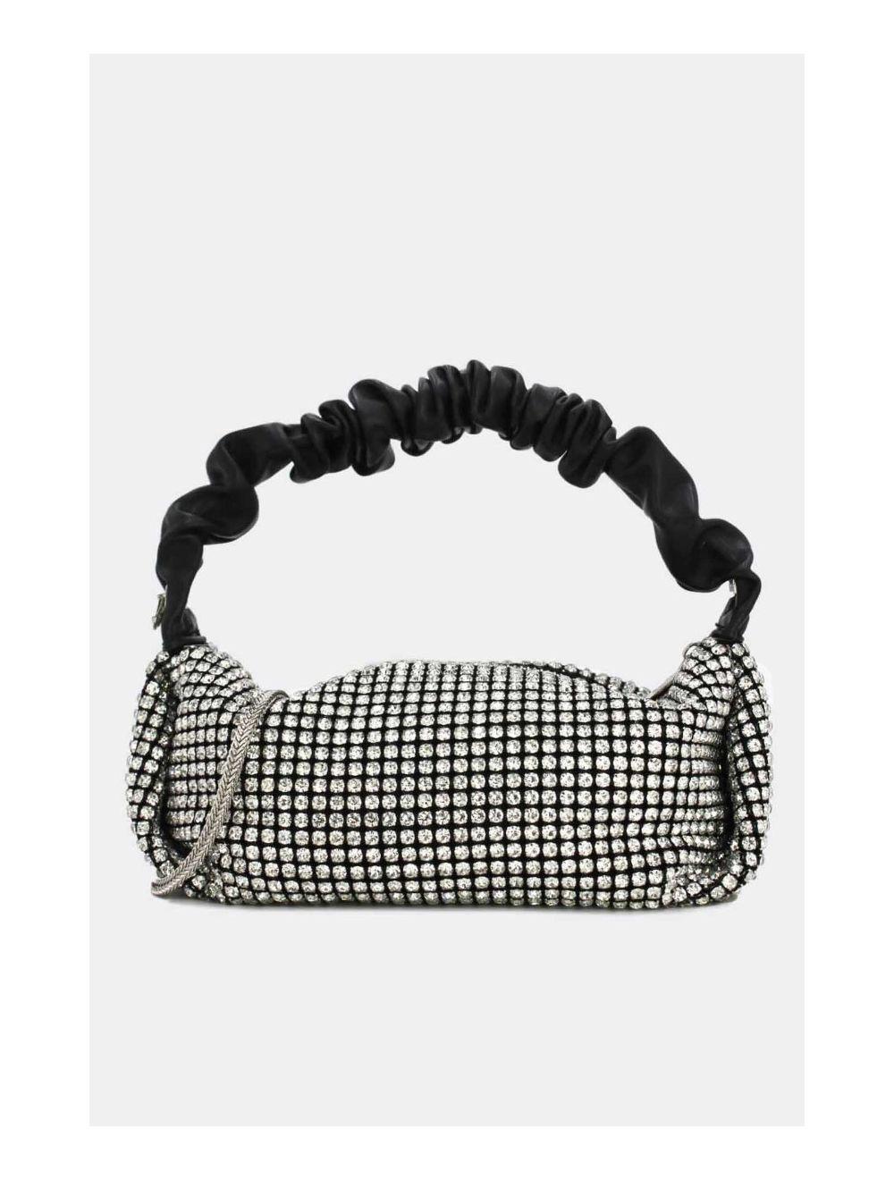 tom&eva Sac Soirée ou Mariage Avec Strass-22P-5388-Black/White