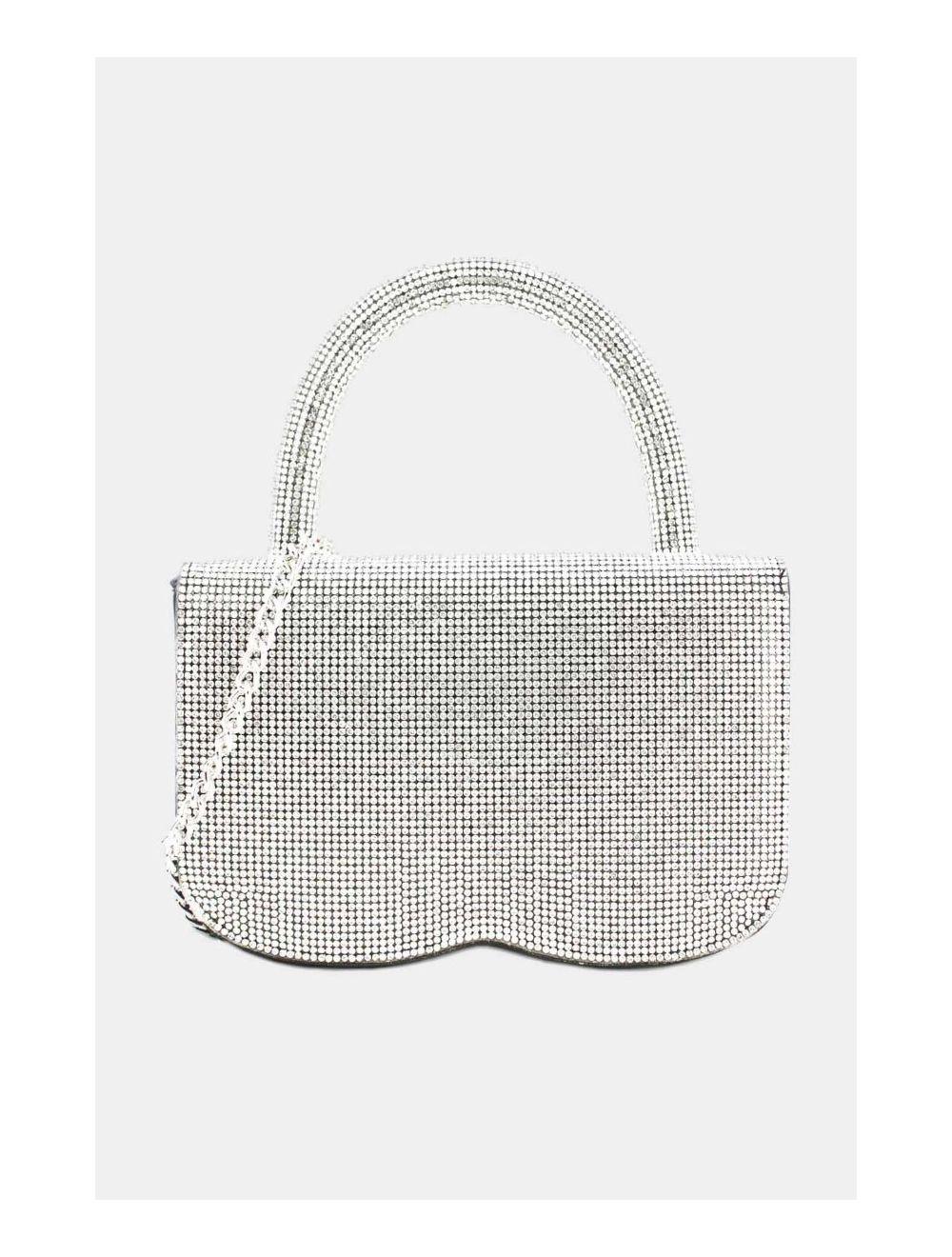 Tom&eva Sac Soirée Ou Mariage Avec Strass 22P-5655-Black