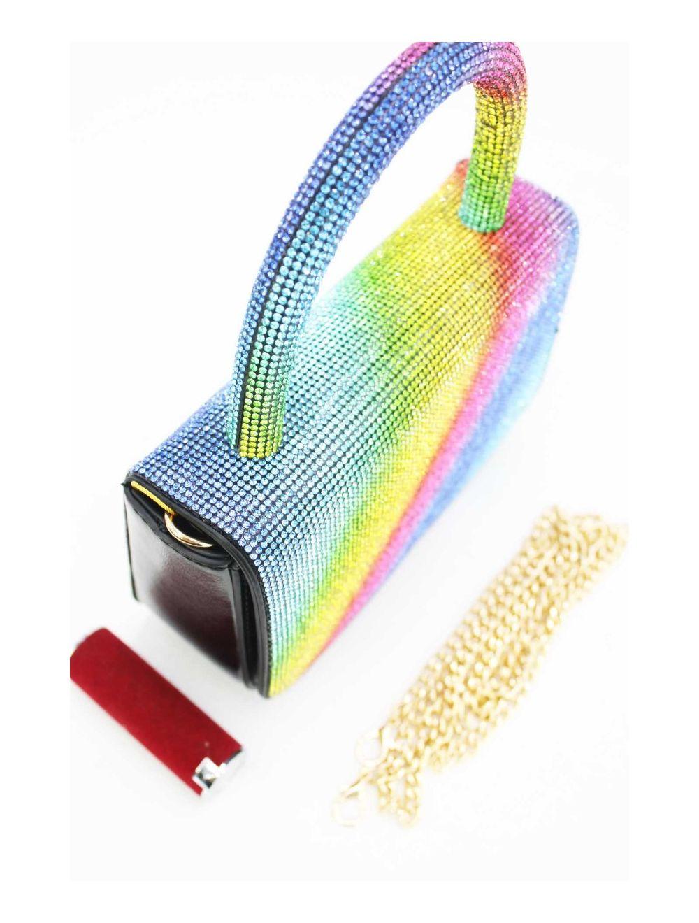 Tom&eva Sac Soirée Ou Mariage Avec Strass 22P-5655-Multi