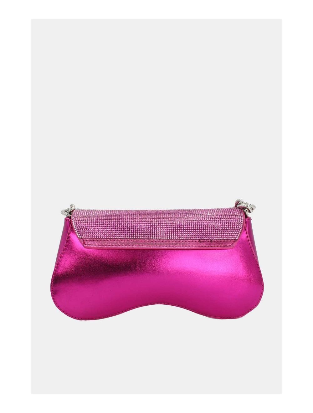 Tom&eva Sac Soirée Ou Mariage Strass Avec Chaîne 22P-5653-Rose