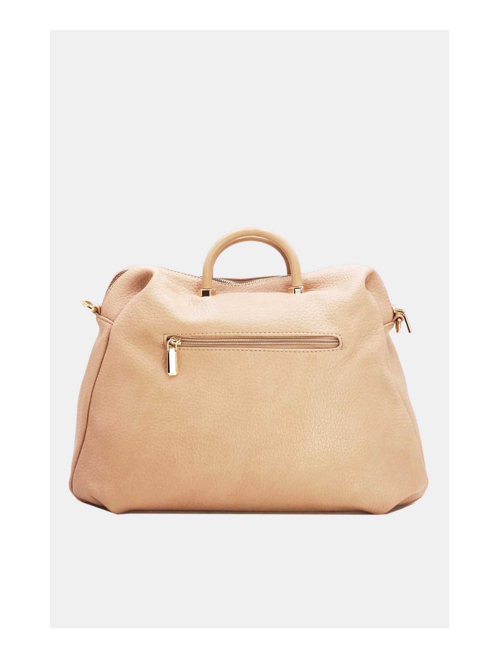 Tom&eva Sac Weekend Cuir Grainé Multi Usage 23B-5785-Nude.Pink