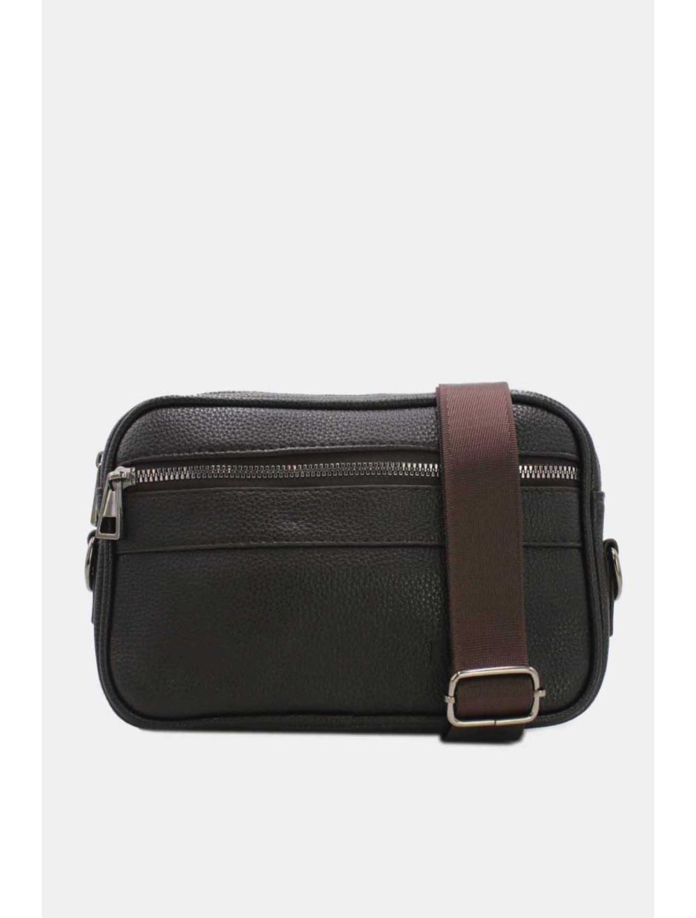 tom&eva Sacoche en bandoulière PVC 22L-04-Marron Foncé