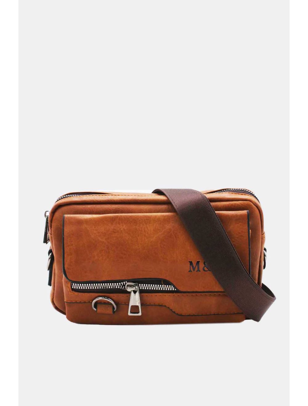 tom&eva Sacoche Homme en bandoulière PVC 21-05-Marron