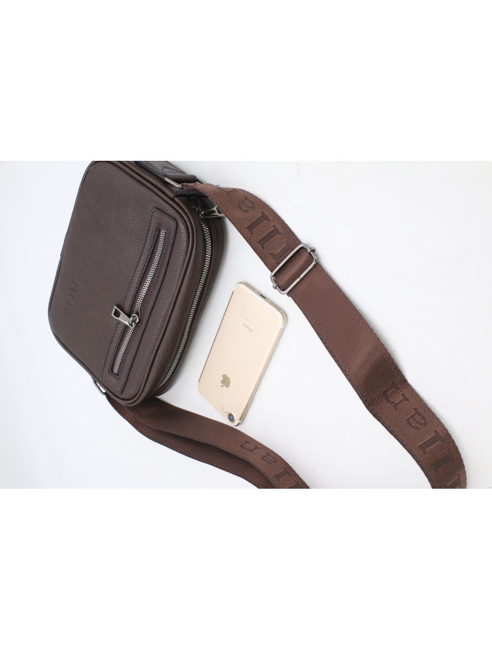 Tom&eva Sacoche Homme En Bandoulière PVC 22L-01-Marron