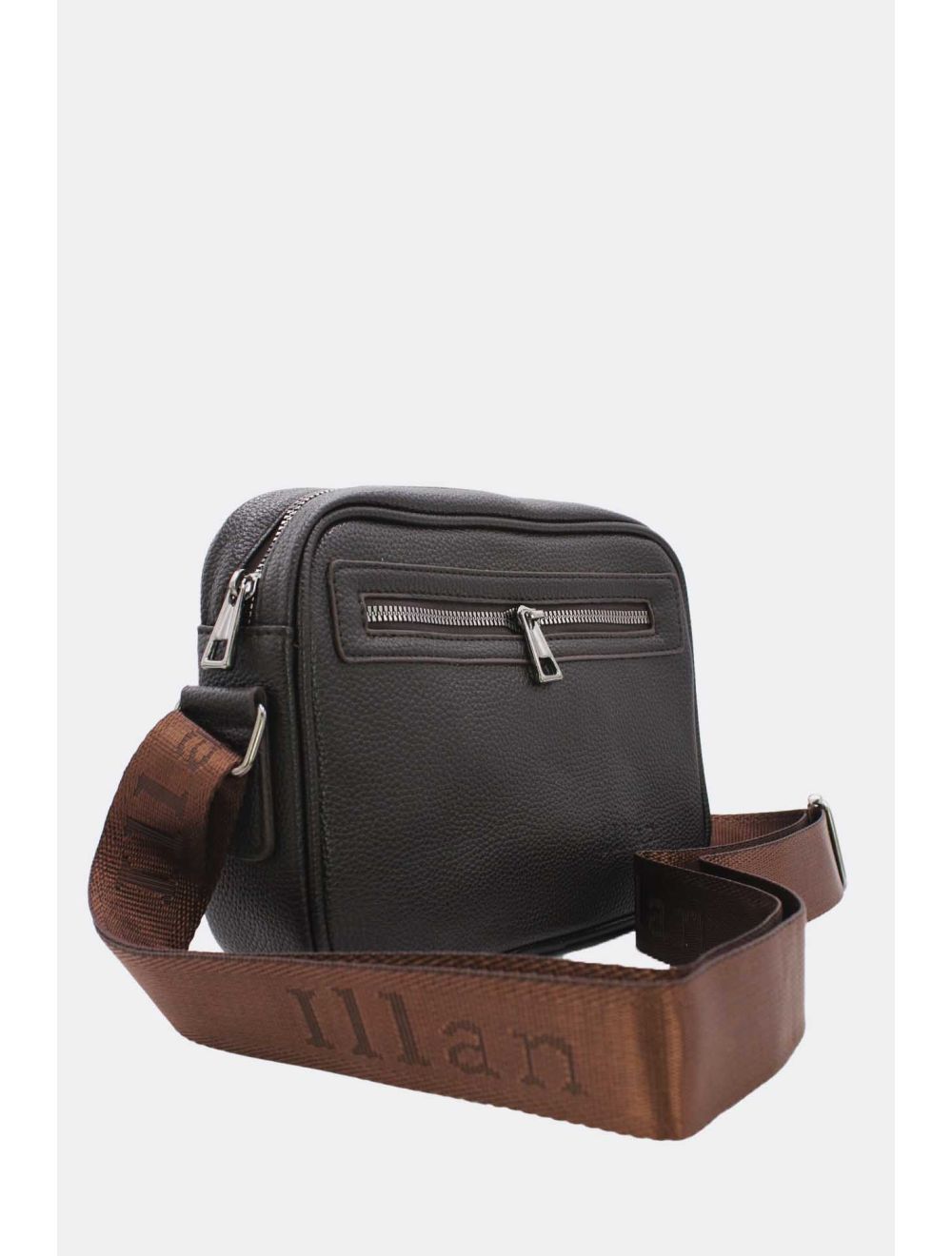 Tom&eva Sacoche Homme En Bandoulière PVC 22L-01-Marron Foncé