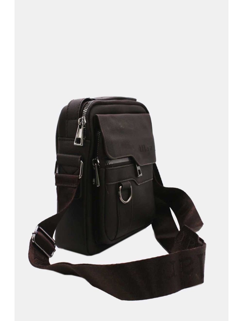 Tom&eva Sacoche Homme En Bandoulière PVC 23X-61 Marron