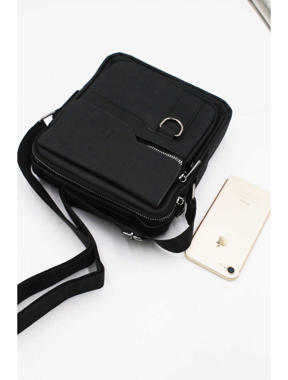 Tom&eva Sacoche Homme En Bandoulière PVC 23X-61 Noir