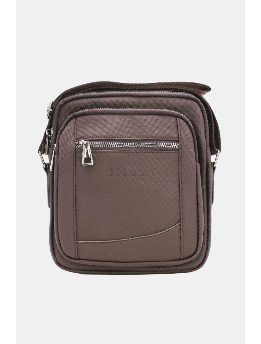 tom&eva Sacoche Homme en bandoulière PVC 23X-72-Marron