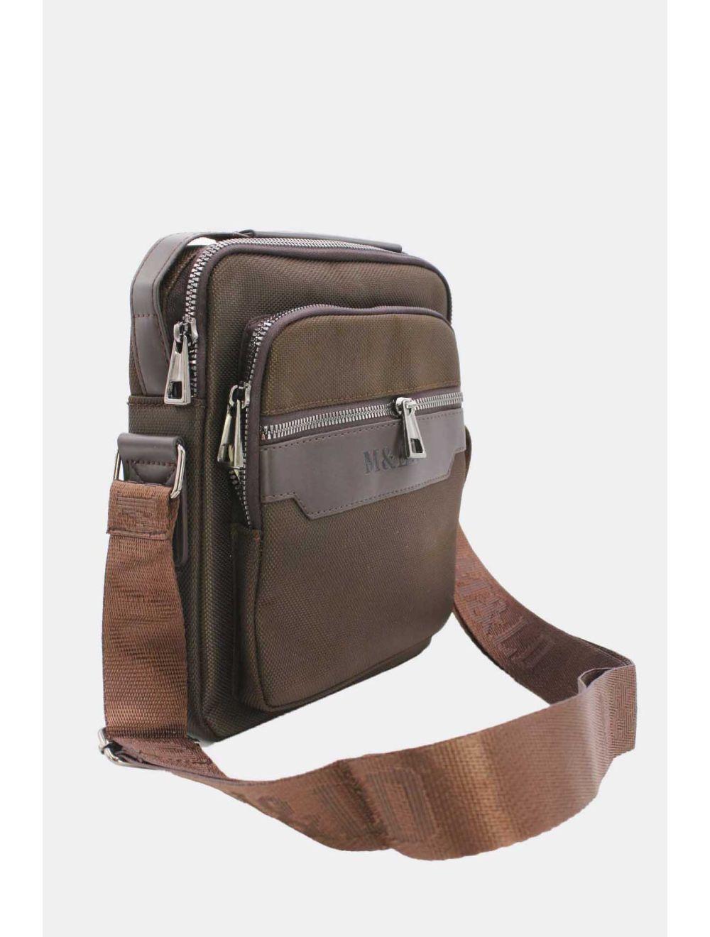 Tom&eva Sacoche Homme En Bandoulière PVC 9932-Marron