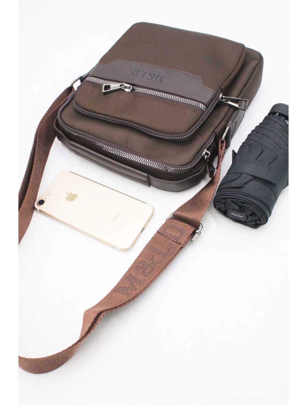 Tom&eva Sacoche Homme En Bandoulière PVC 9932-Marron