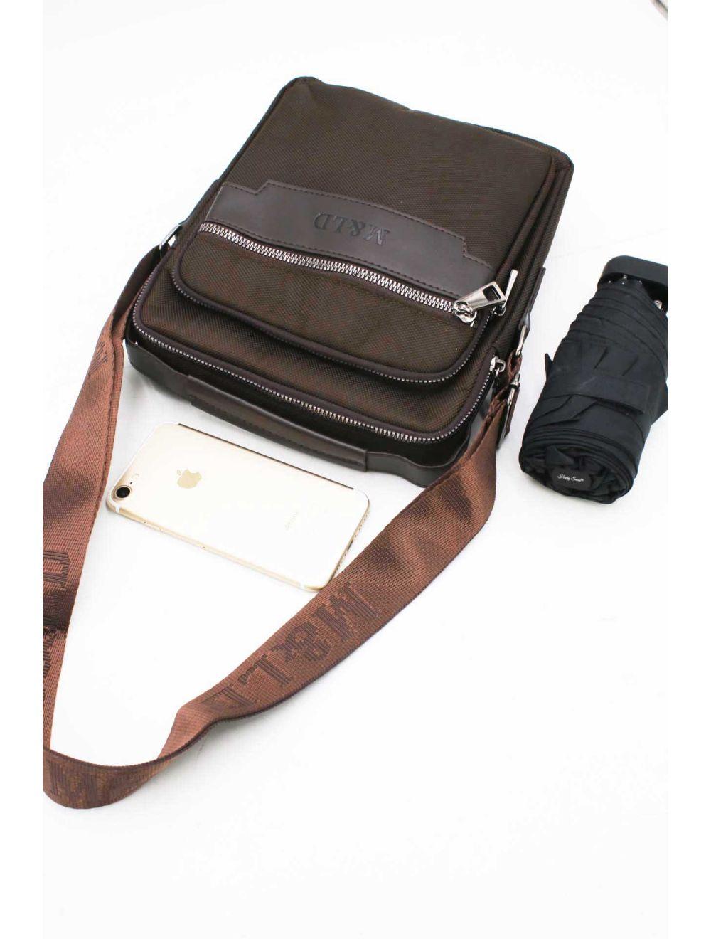 Tom&eva Sacoche Homme En Bandoulière PVC 9934-Marron