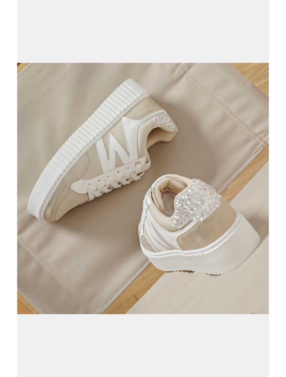 Tom&eva Tennis En Couleurs Variées 24CH-KP4750-Beige