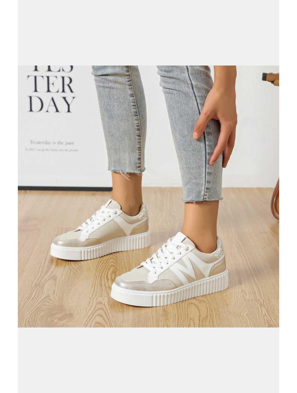 tom&eva Tennis En Couleurs Variées 24CH-KP4750-Beige