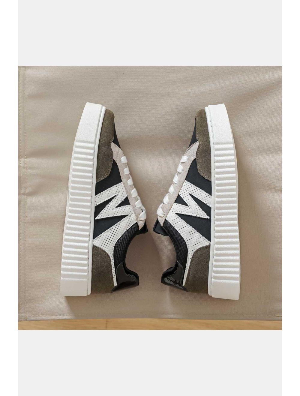 Tom&eva Tennis En Couleurs Variées 24CH-KP4750-Kaki