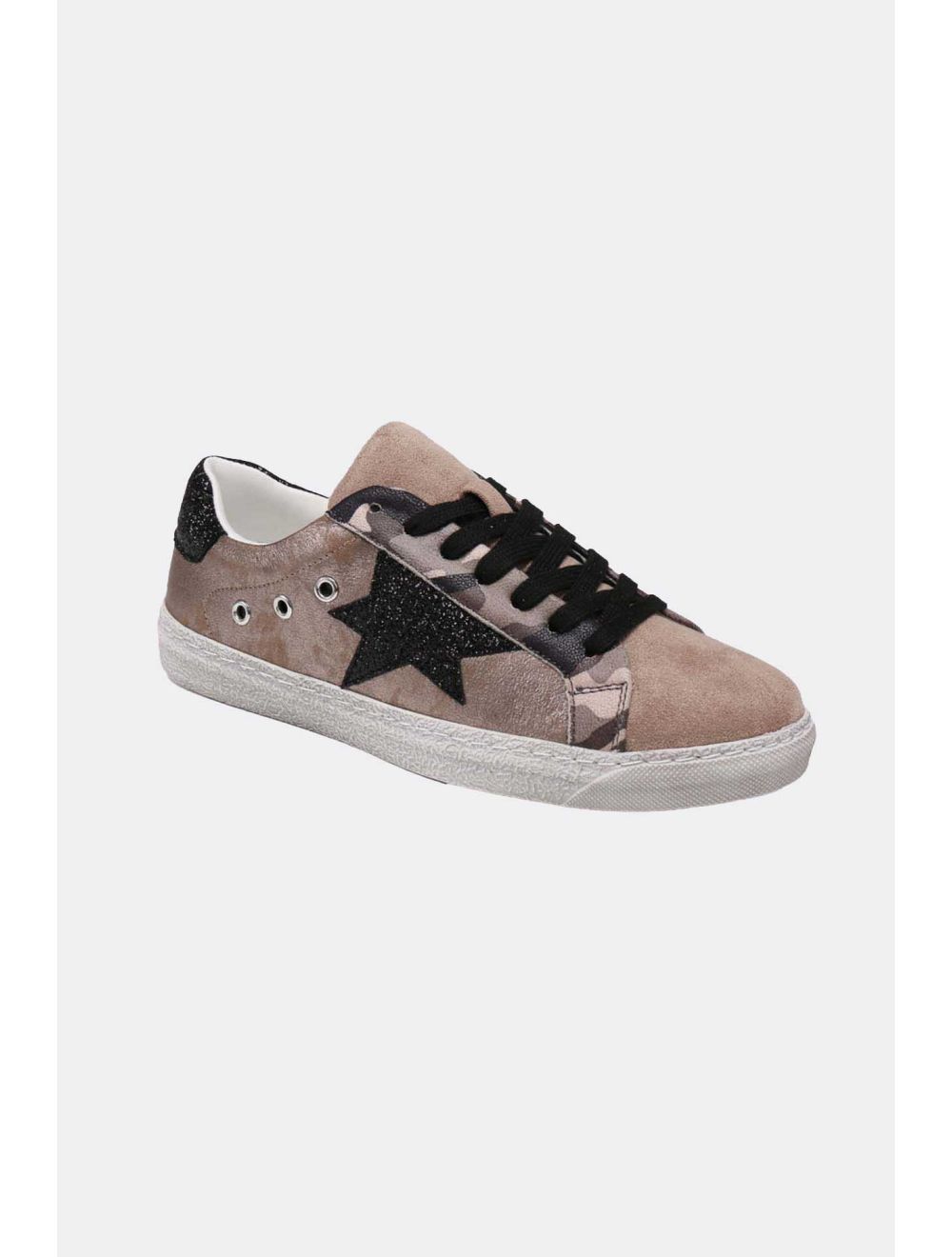 tom&eva Tennis Femme Matières Variées 24CH-KP1610-BRONZE