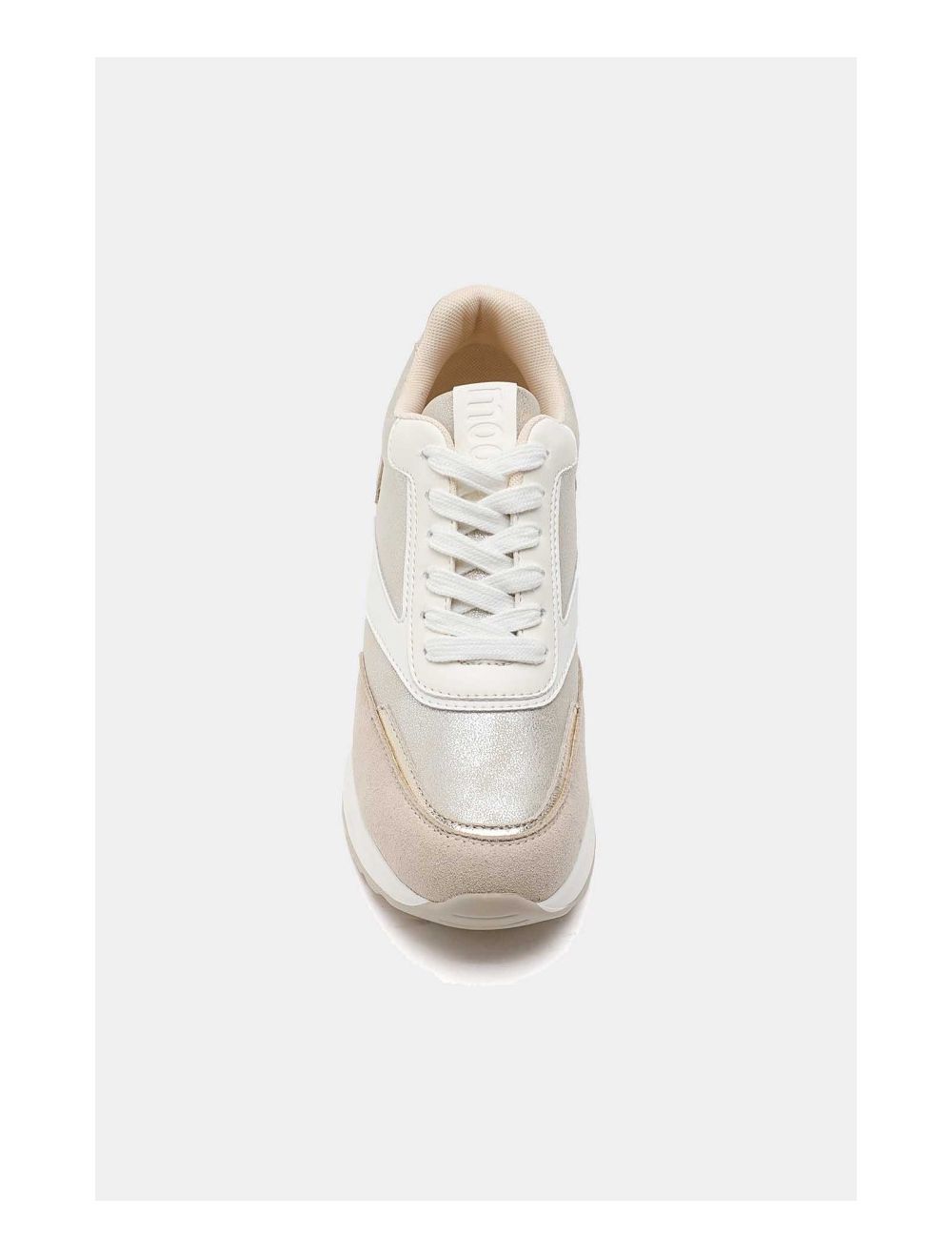 Tom&eva Baskets Femmes Talon Haut 24CH-KP4768-Doré