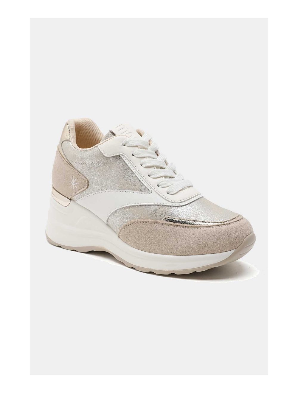tom&eva Baskets Femmes Talon Haut 24CH-KP4768-Doré