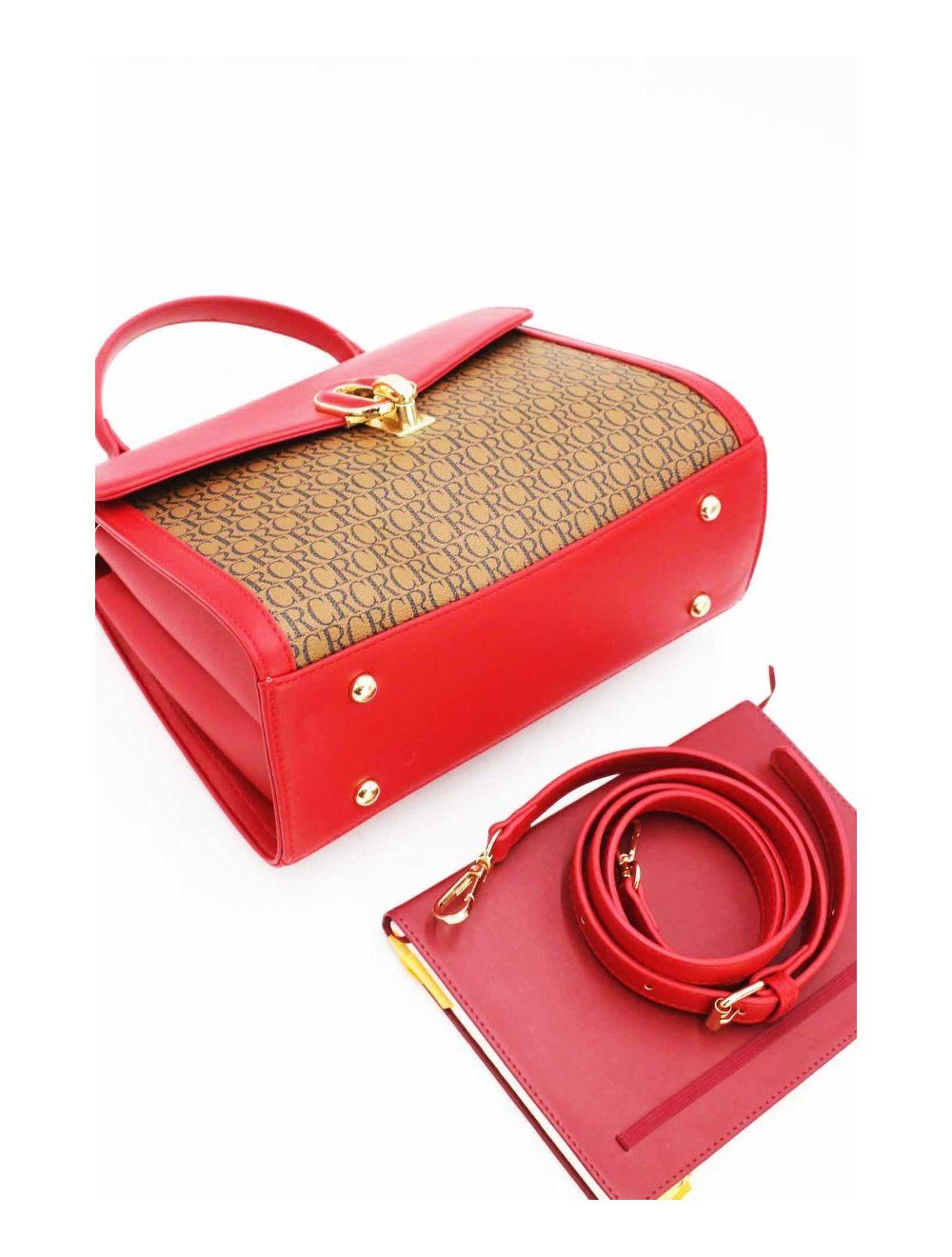 Tom&eva Besaces Multipoches Femme-22B-5669-Red