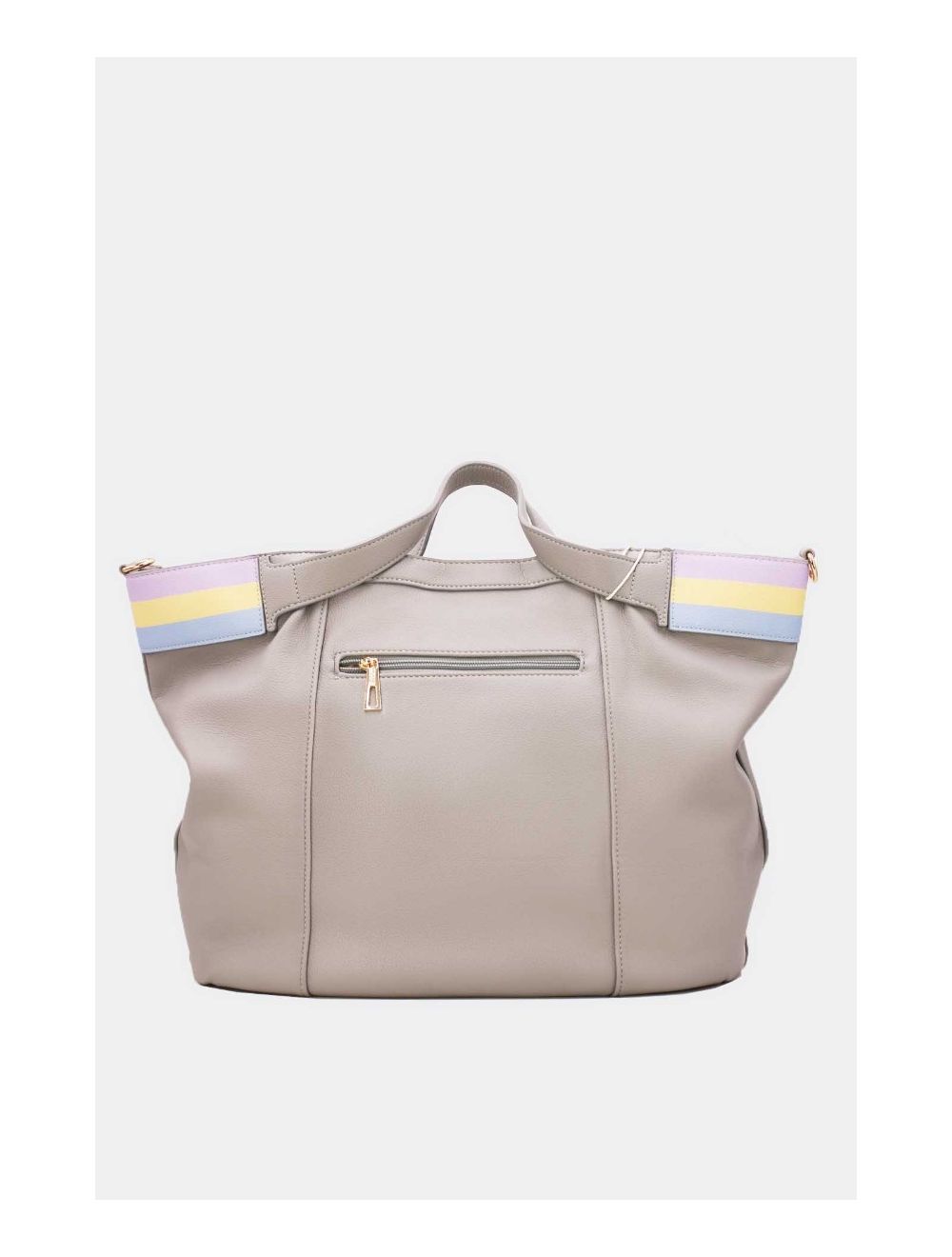 Tom&eva Grand Sac Cabas Ceinturé 23B-5830-Gris