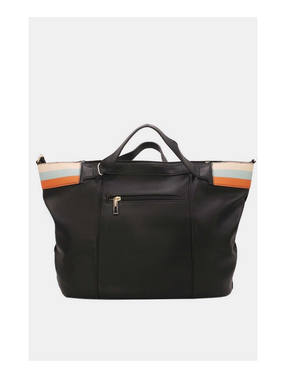 Tom&eva Grand Sac Cabas Ceinturé 23B-5830-Noir