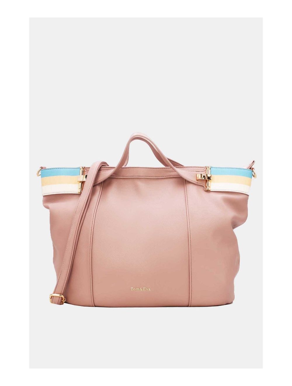 Tom&eva Grand Sac Cabas Ceinturé 23B-5830-Pink