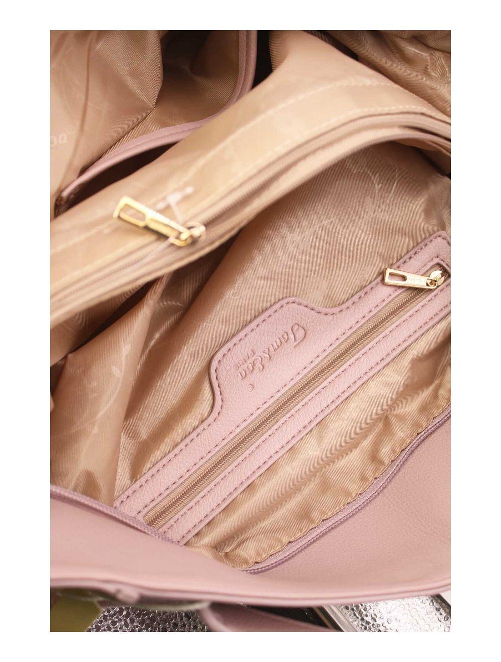 tom&eva Grand Sac Cabas Ceinturé 23B-5830-Pink